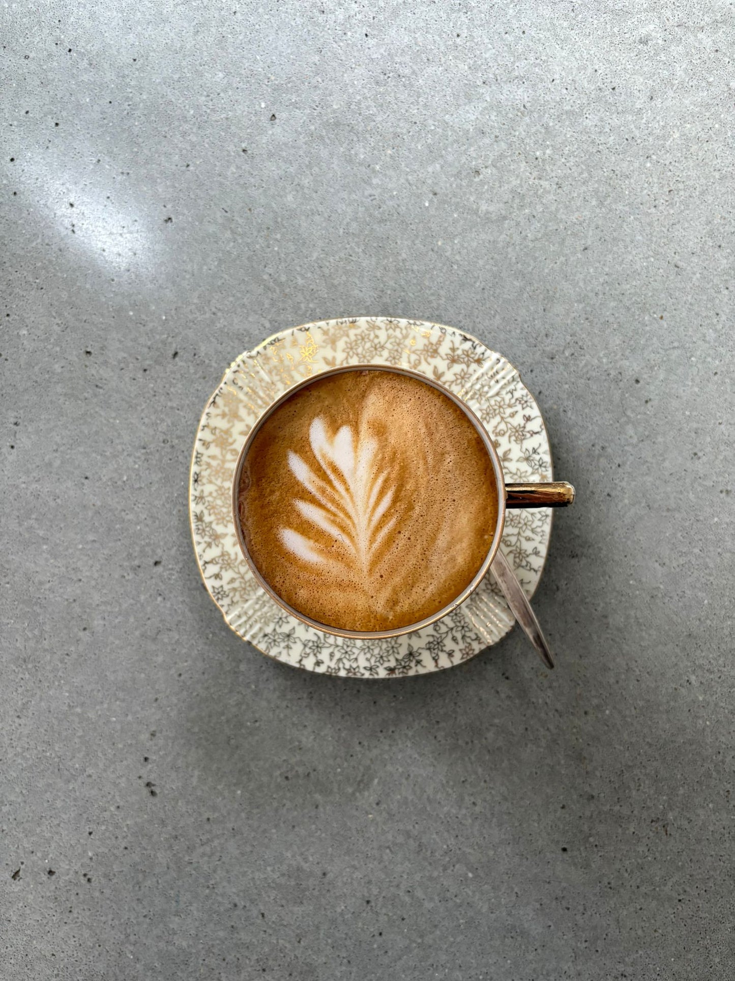 Cappuccino met Charlène