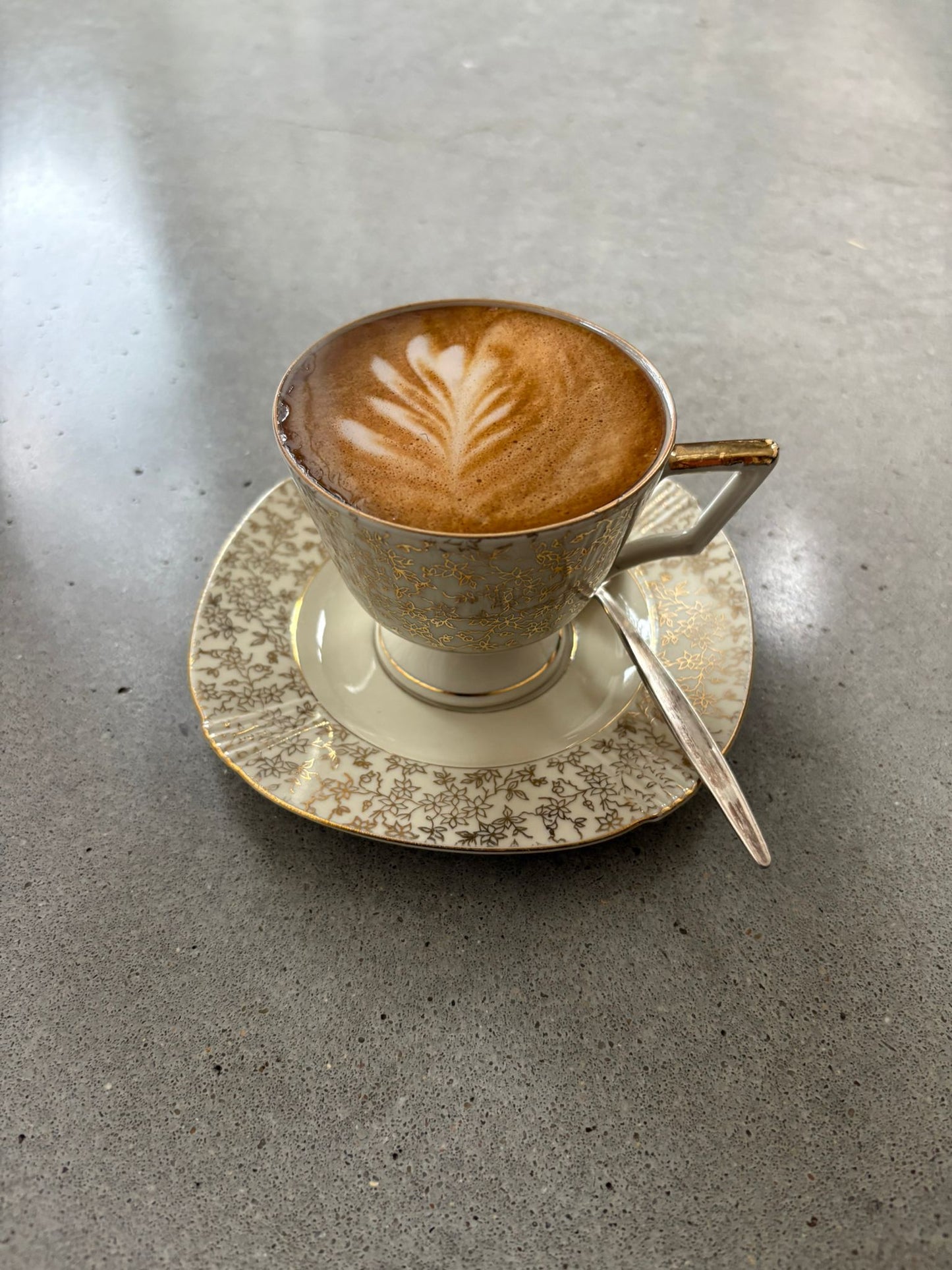 Cappuccino met Charlène
