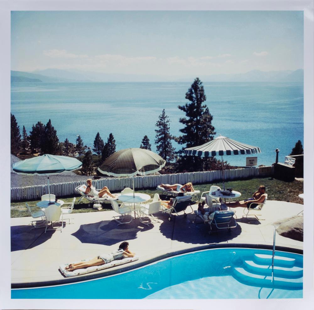 Relaxing at Lake Tahoe